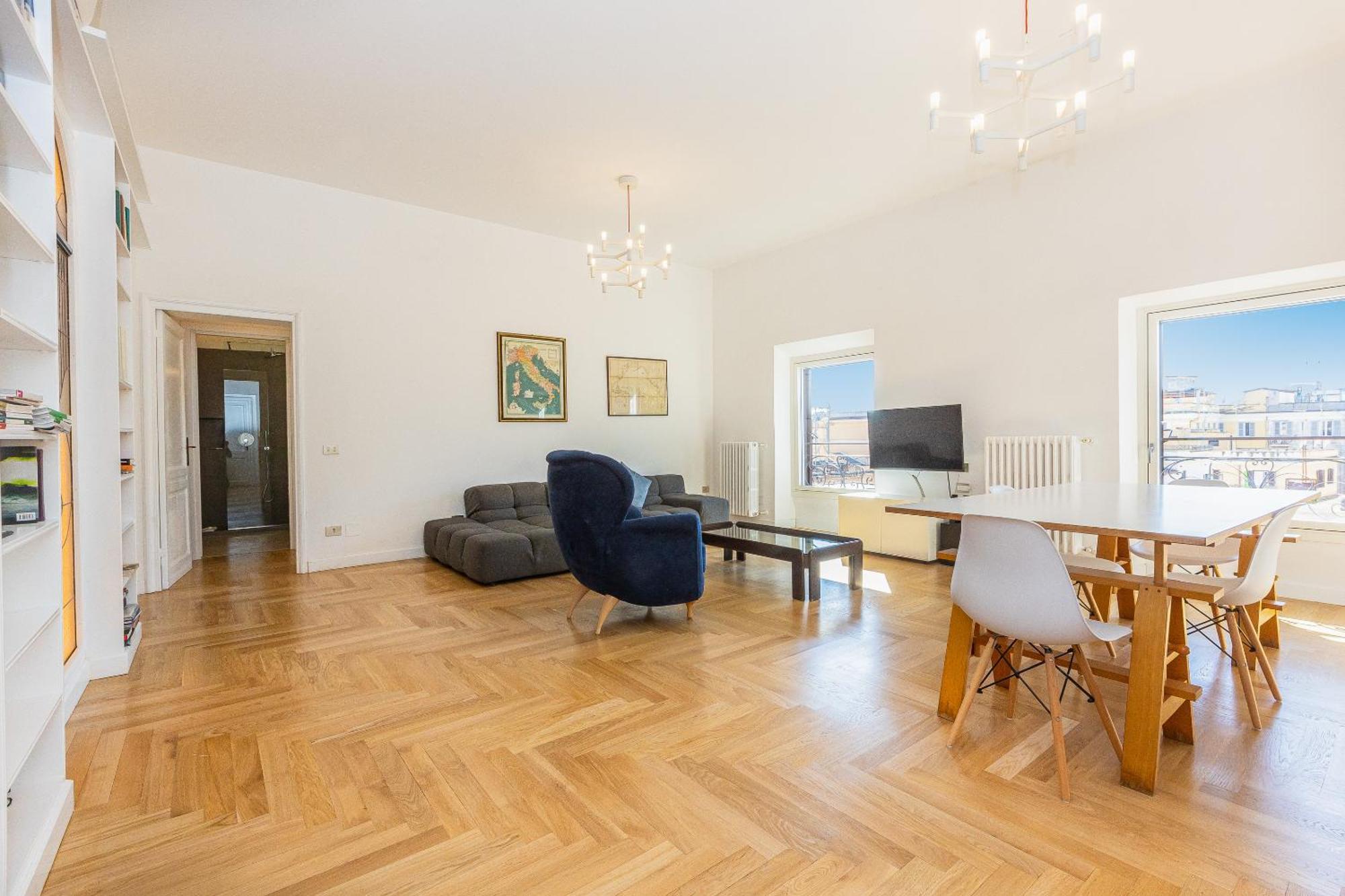 Giulio Cesare Penthouse Rental In Rome Exterior photo